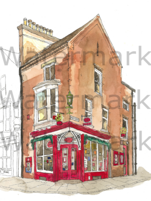 Post office on Bailgate in Lincoln Post office building