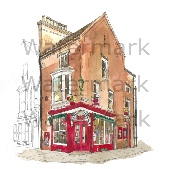 Post office on Bailgate in Lincoln Post office building